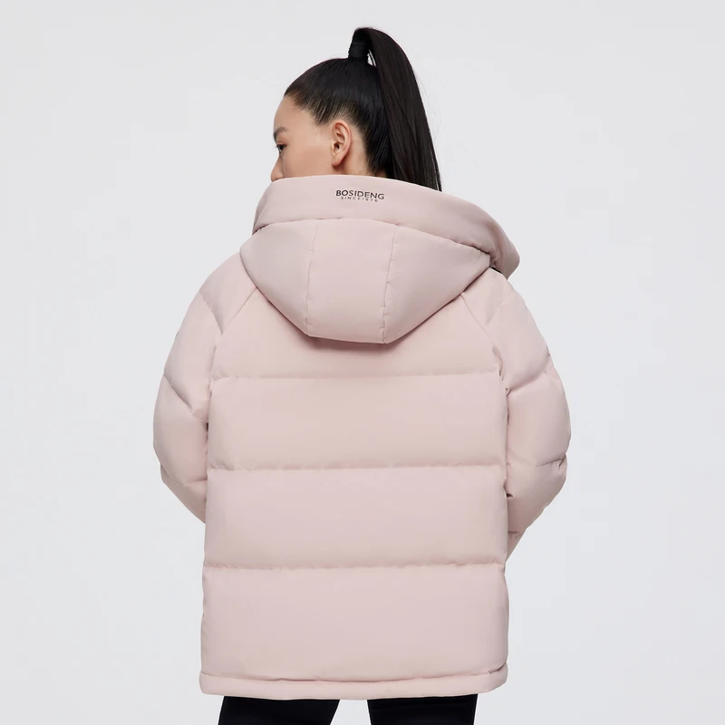 Женская зимняя пуховая куртка Bosideng с капюшоном