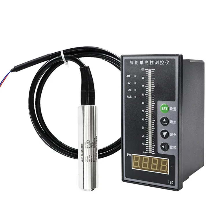 

High precision level measuring instruments 100m water level sensor in the well