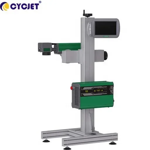 CYCJET LF30F Волоконный лазерный маркиратор для маркировки труб ПВХ/PPR/PE/машина