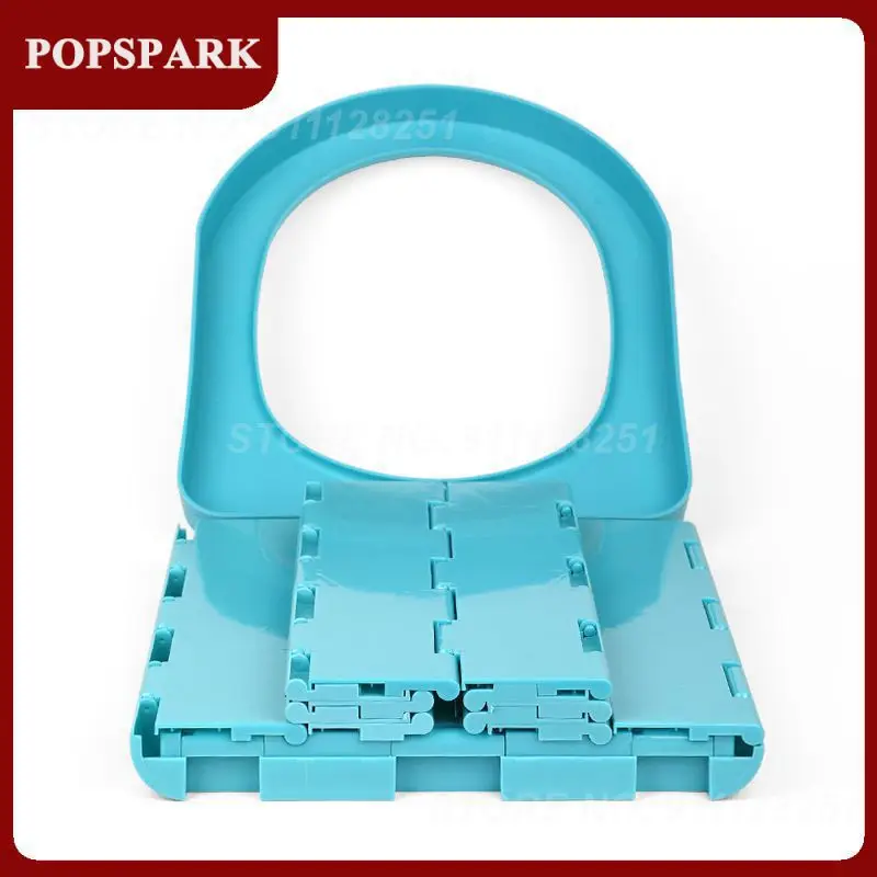 

Practical Folding Toilet With Cover Easy To Install Mobile Car Travel Toilet Portable Convenient Portable Car Toilet Universal