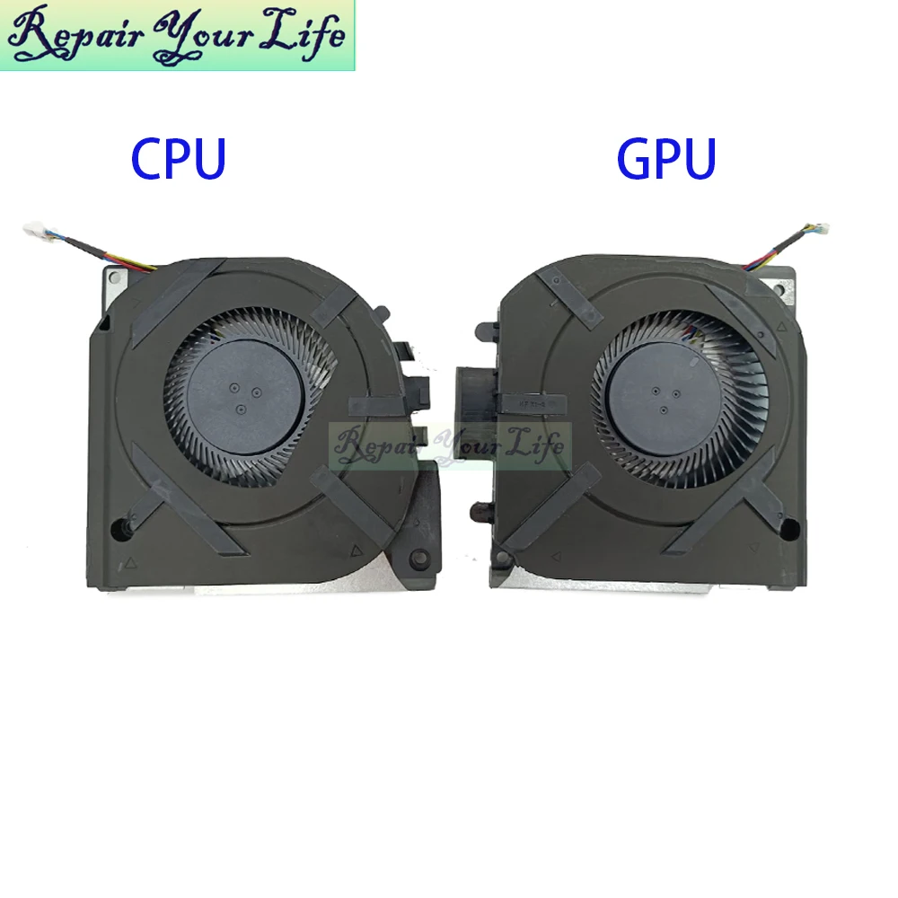 Вентилятор охлаждения процессора и графического для Thunderobot Zero G3 Max L JT009K00BRU JT009X00DRU