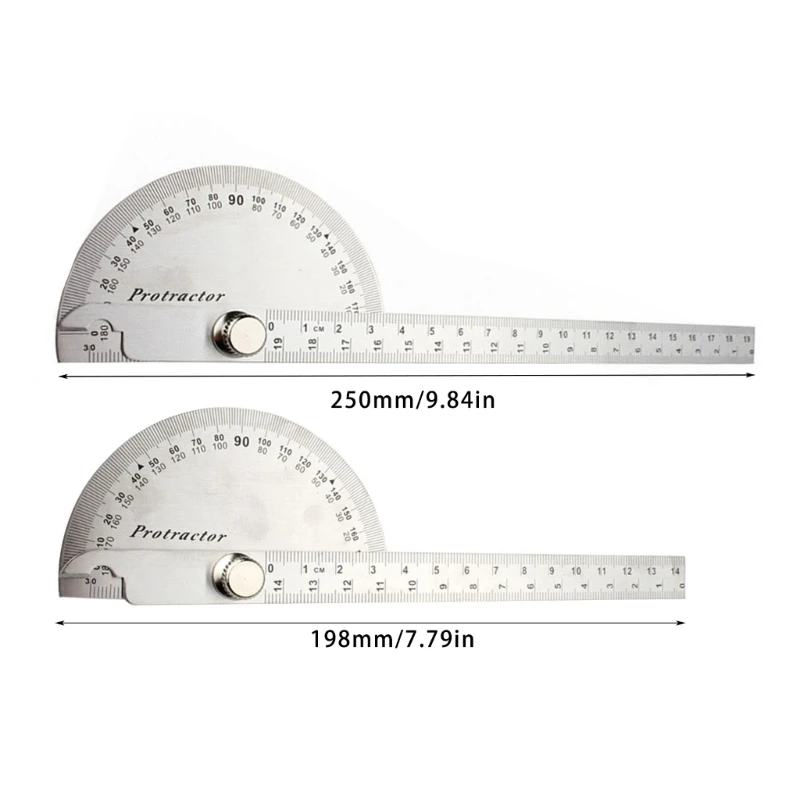 Прецизионные транспорторы 90X150 90X200 с угловыми линейками четкой шкалой для