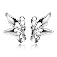 collection 925 sterling silver butterfly dream exquisite stud earrings for women