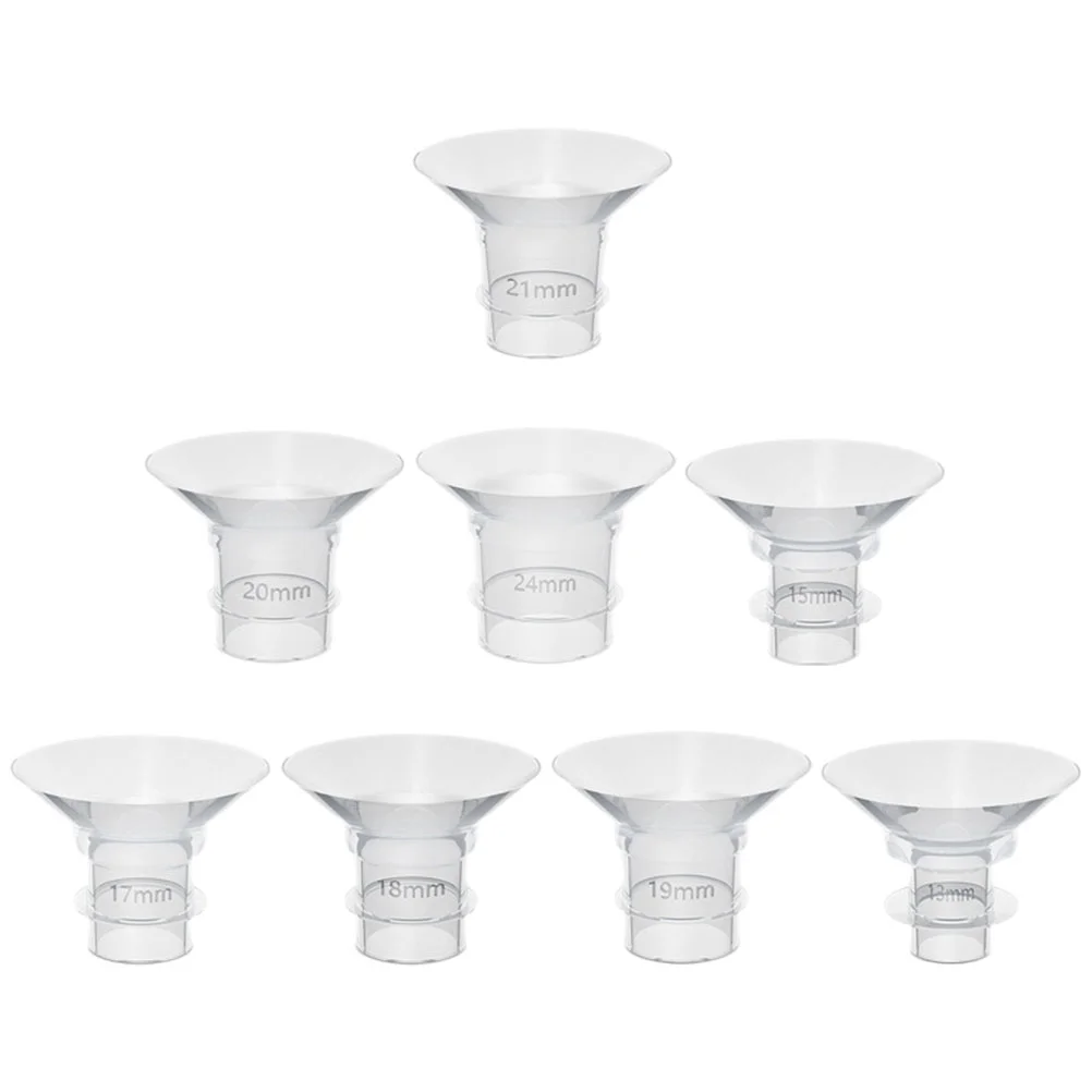 

8 Pcs 19mm Flange Insert Inserts 21mm Mom Cozy Breast Pumps for Electric Fittings 18mm Trumpet 17mm 13mm