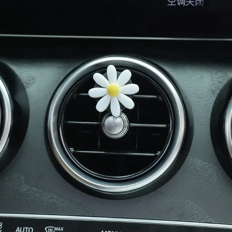 

Милый автомобильный зажим для духов, цветок, воздуховыпускное отверстие, автомобильный освежитель воздуха, аромадиффузор с цветком персика, аксессуары для украшения автомобиля, свежий воздух