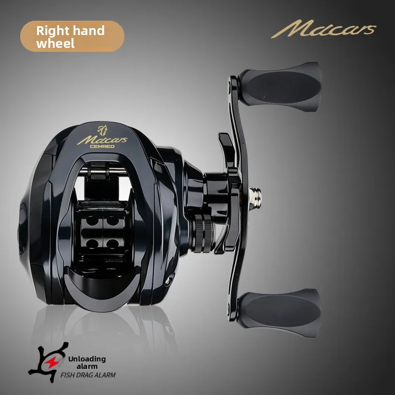 Катушка Komaire Maqan Water Drop Reel: Металлическая, для дальнего заброса, с защитой от перебежек лески, для микроприманок, магнитная, универсальная рыболовная катушка (art.: 3920dc5a052bb) - 3920dc5a052bb