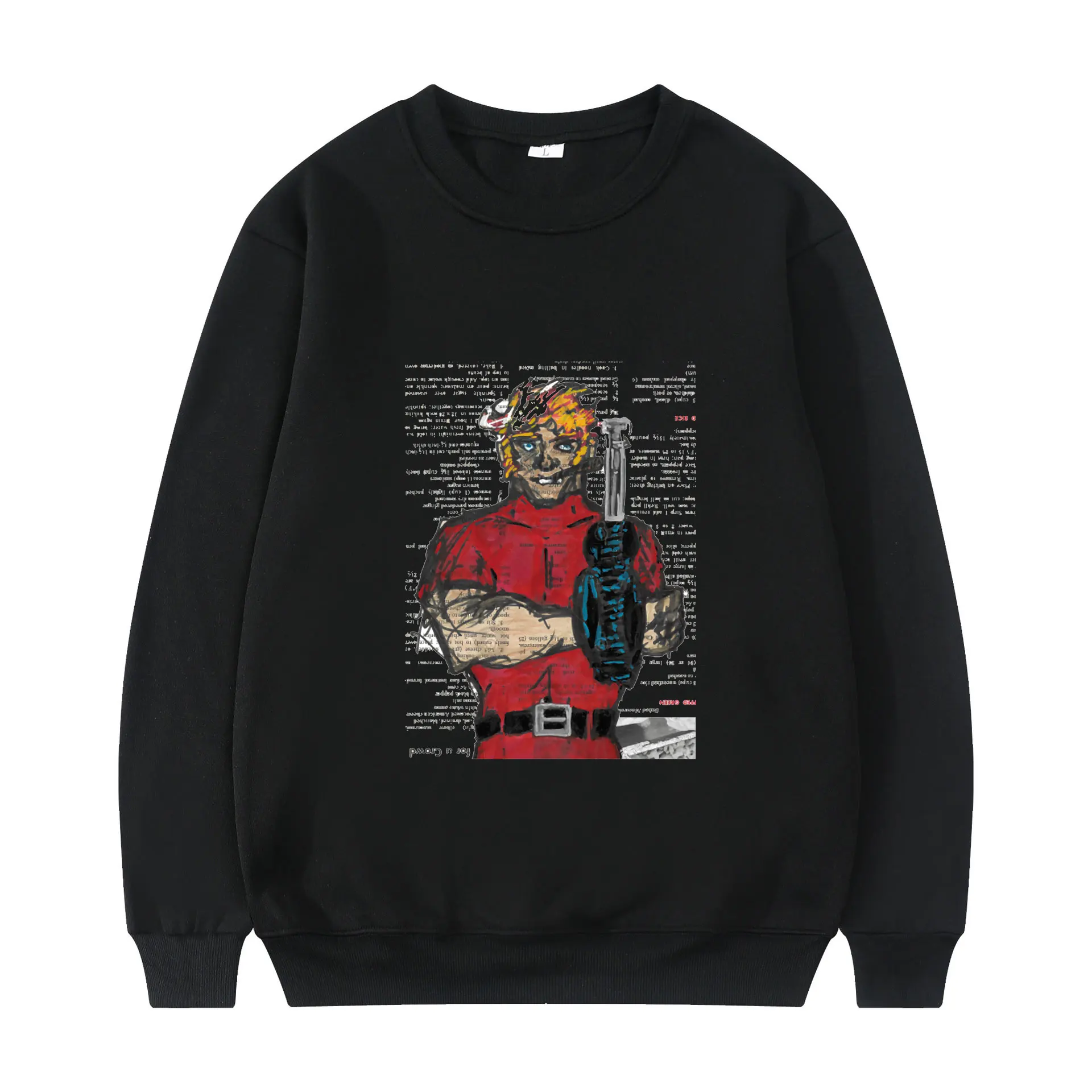 

Кобра в стиле аниме «космические приключения», новинка 2022, модный дизайн, зимний толстый Свободный свитшот с длинным рукавом и комиксным пр...