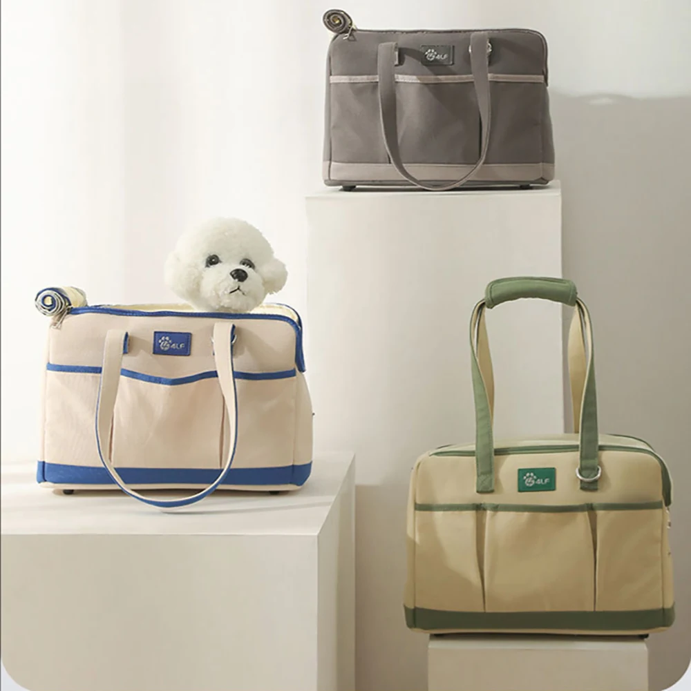 

New Pet Products Pet Puppy Carrier Outdoor Travel Dog Cat Shoulder Bag With Mat Oxford Single Comfort Sling Handbag Tote Pouch