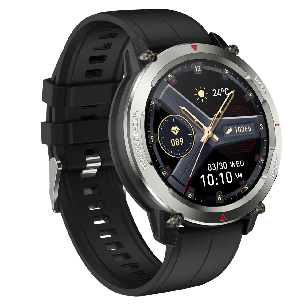 Смарт-часы мужские 1 43 дюйма IP68 Bluetooth 500 мА · ч