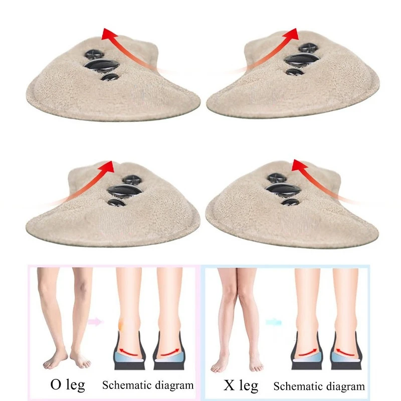 

X/O Legs Orthopedic Magnet Flatfoot Corrector Pedicure Massage Insoles Arch Support Orthotic Insole Insoles Cushion Heel Pads