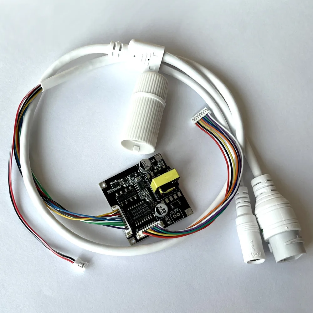Фото Интеллектуальный POE-сплиттер CCTV 2A: вход DC48V, выход DC12V/2A, модуль Power Over Ethernet IEEE802.3af/at + кабель POE №3