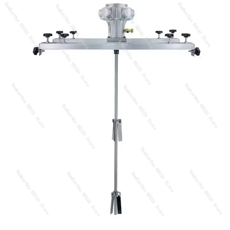 Миксер tangki IBC миксер Kredit pneumatik 1-тонный барабан barel komersial 1000L dengan gantáb penyangga