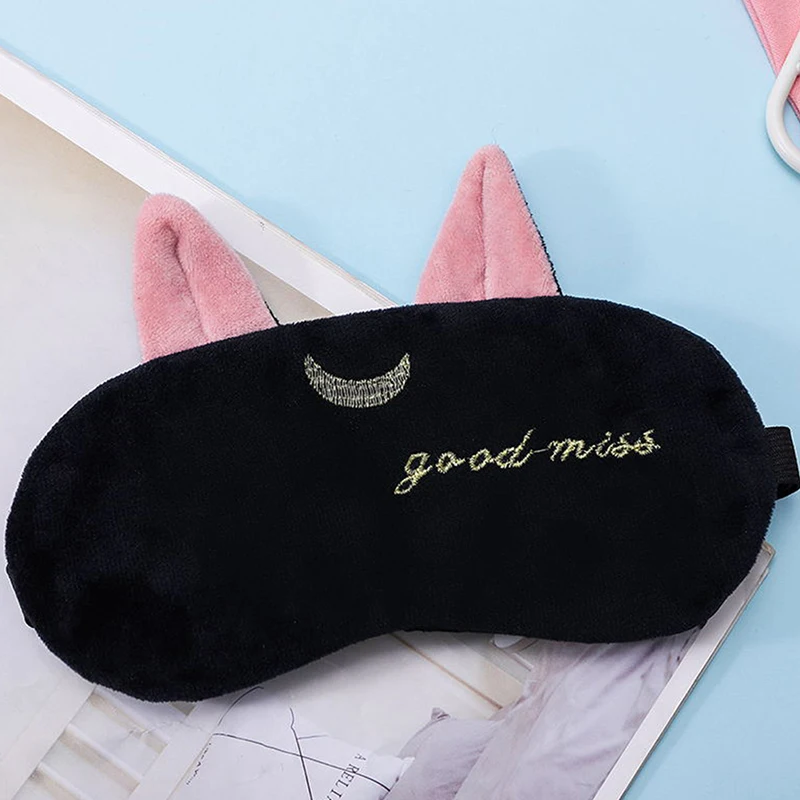 

Cute Moon Eye Mask Rest Sleep Comfortable Cover Relax Blindfold Nap Eye Patch