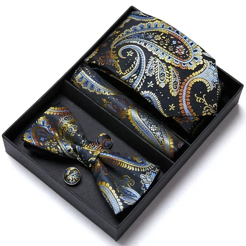 Men's set Gift box 6 sets Group tie Business formal wedding
