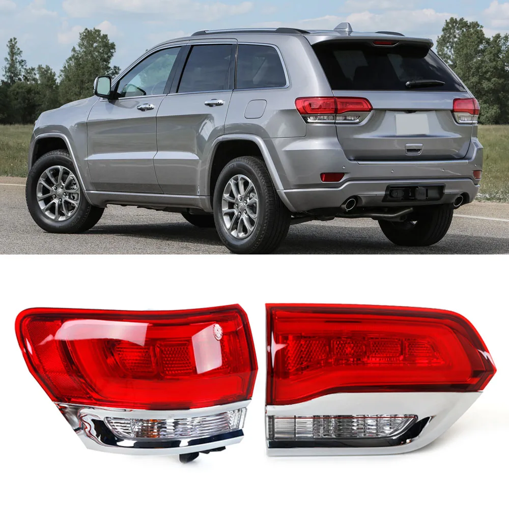 

Car LED Tail Light Rear Brake Lamp Taillight For Jeep Grand Cherokee 2014 2015 2016 68110047AB 68110046AC 68236104AC 68236105AC