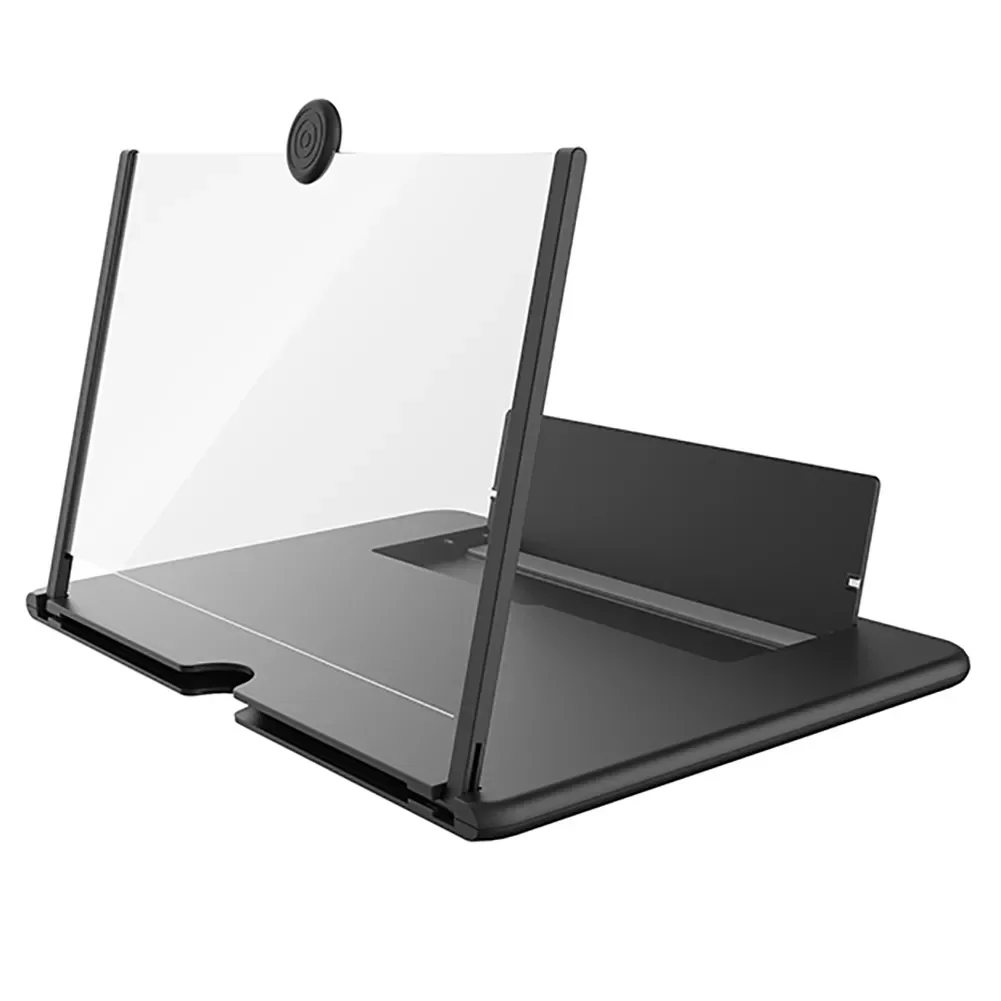 

NEW 3D Mobile Phone Screen Magnifier HD Video Amplifier Stand Bracket With Movie Game Magnifying Folding Phone Desk Holder
