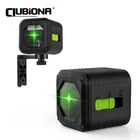 Самонивелирующийся лазерный уровень Clubiona, горизонтальный и вертикальный нивелир с вертикальными и пересечёнными линиями, новый дизайн 2021