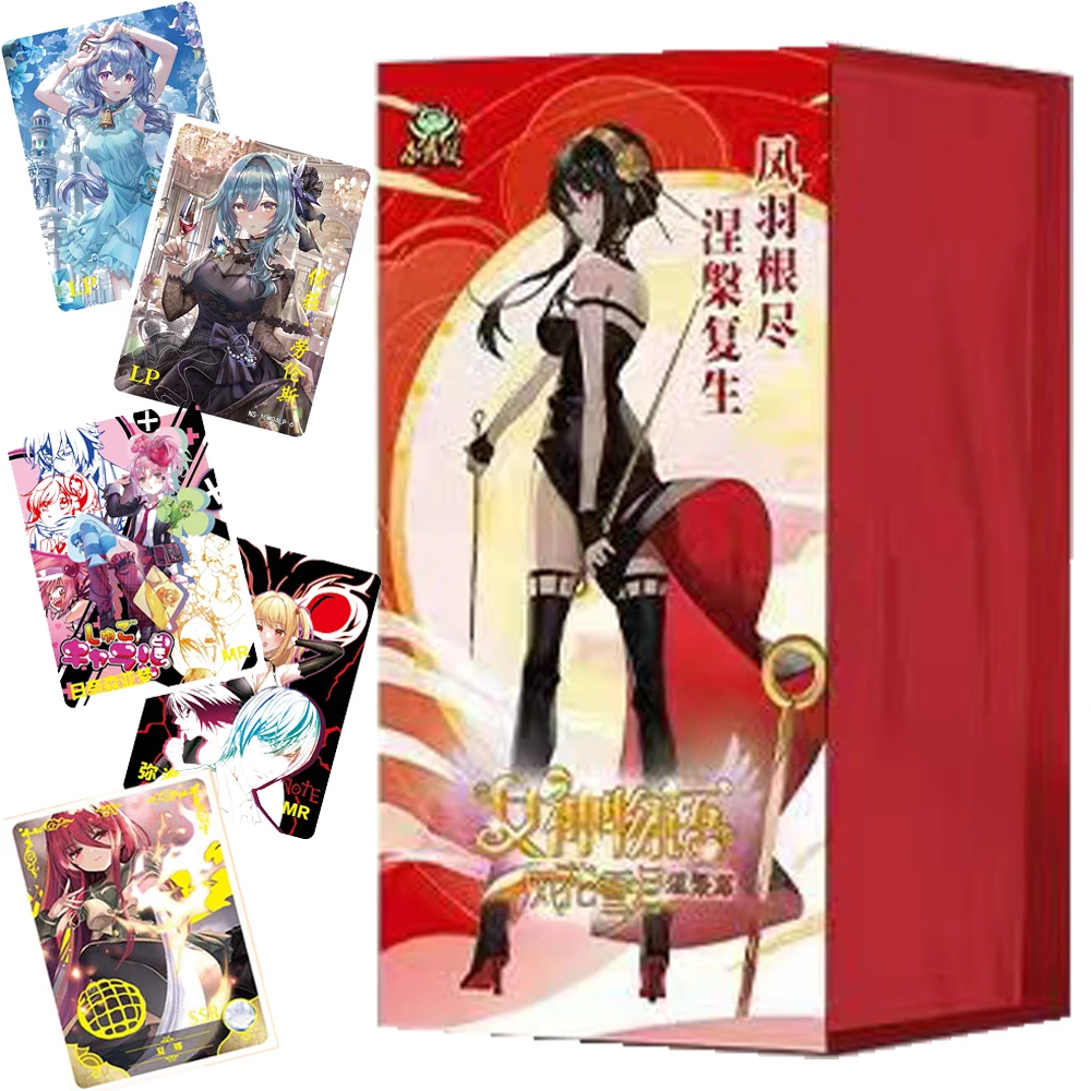 Маленькая коллекционная карточка с изображением богини лягушки для детей аниме