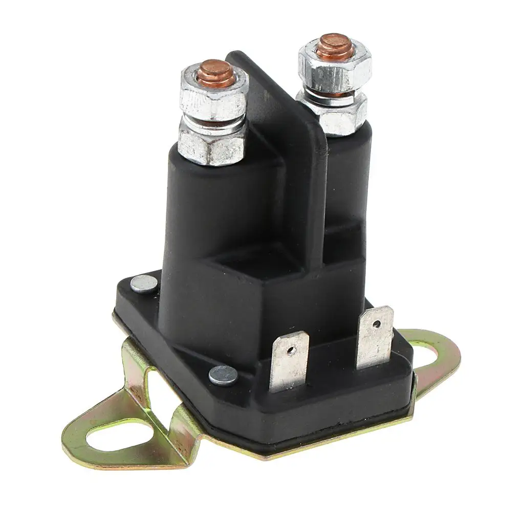 

Solenoid Starter Relay Replaces Castelgarden OEM 18736100/0 18736110/0 ATV Light Weight & Portable Durable & Practical