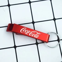 coca cola bottle opener keychain creative personality beer bottle cap starter artifact portable