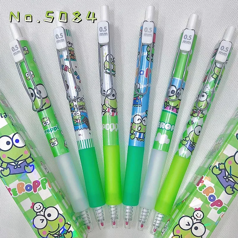 Ручка гелевая Sanrio Kawaii Keroppi Frog 0 5 мм 24 шт./партия