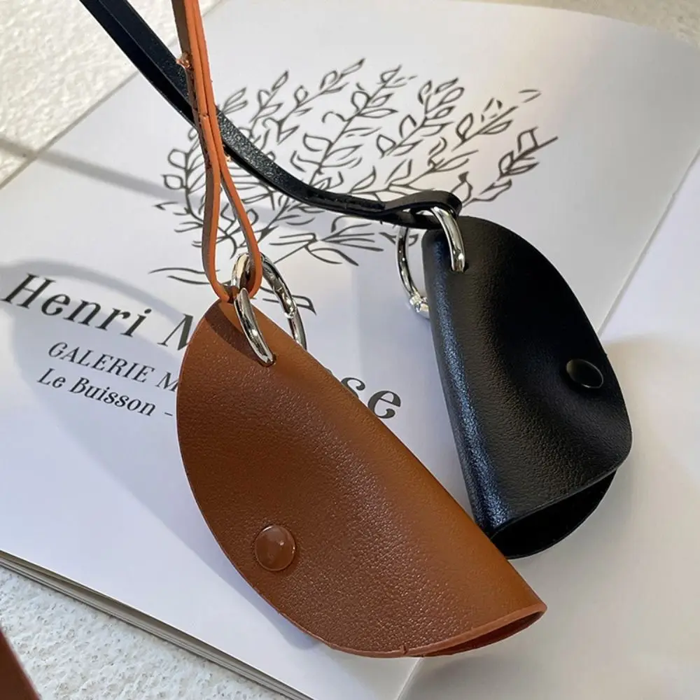 Висячий чехол для ключей в форме полумесяца на шее цепочка свитера длинное