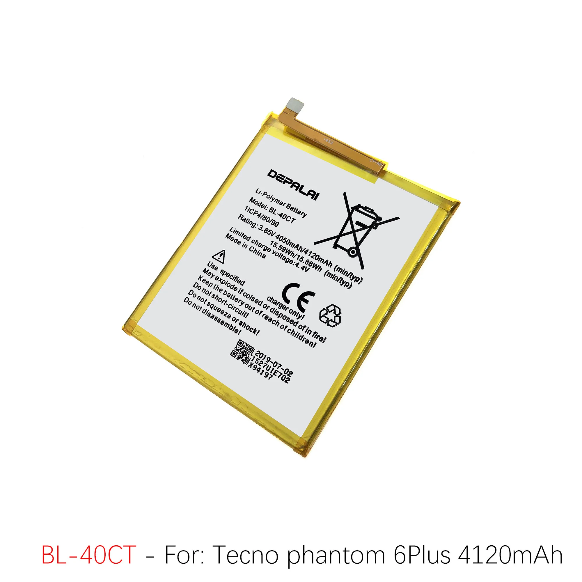 BL-24CT BL-27AT BL-30BT для Infinix Tecno Phantom 6Plus A5 A6 A7 AX8 Батарея BL-30FT BL-34DT BL-35AT Батареи BL-40CT BL-50DT