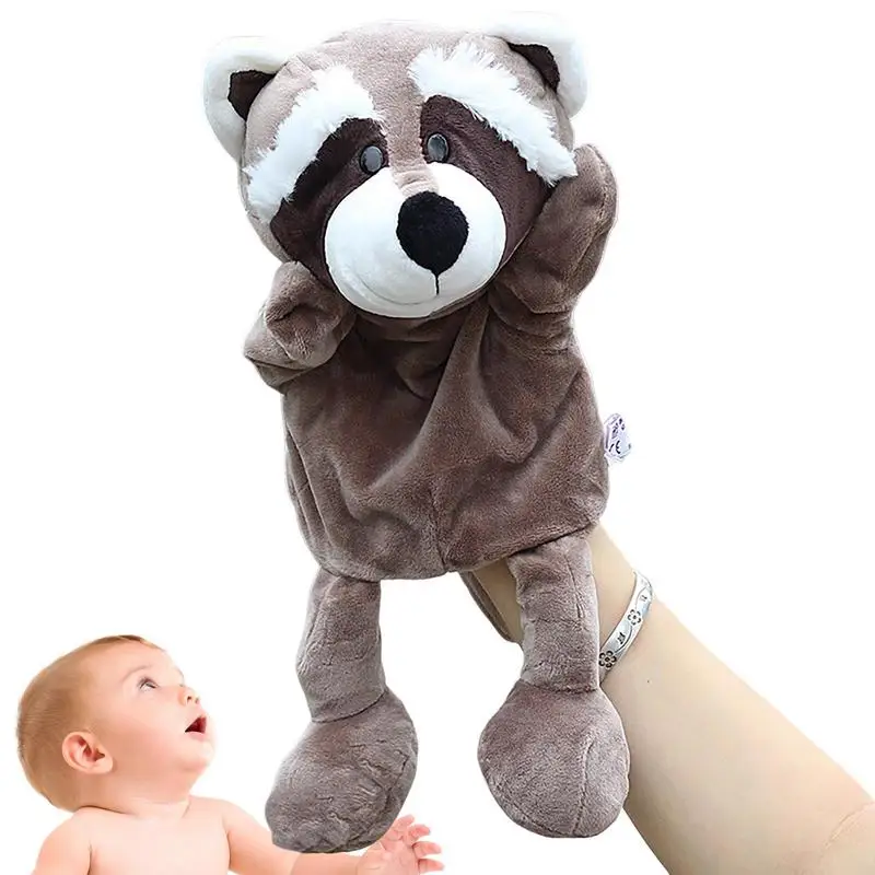 

Animal Sock Puppets Toddler Hand Puppets 11.8 In Cute Animal Puppet Plush Soft Cartoon Interactive Storytelling Toy For Girls