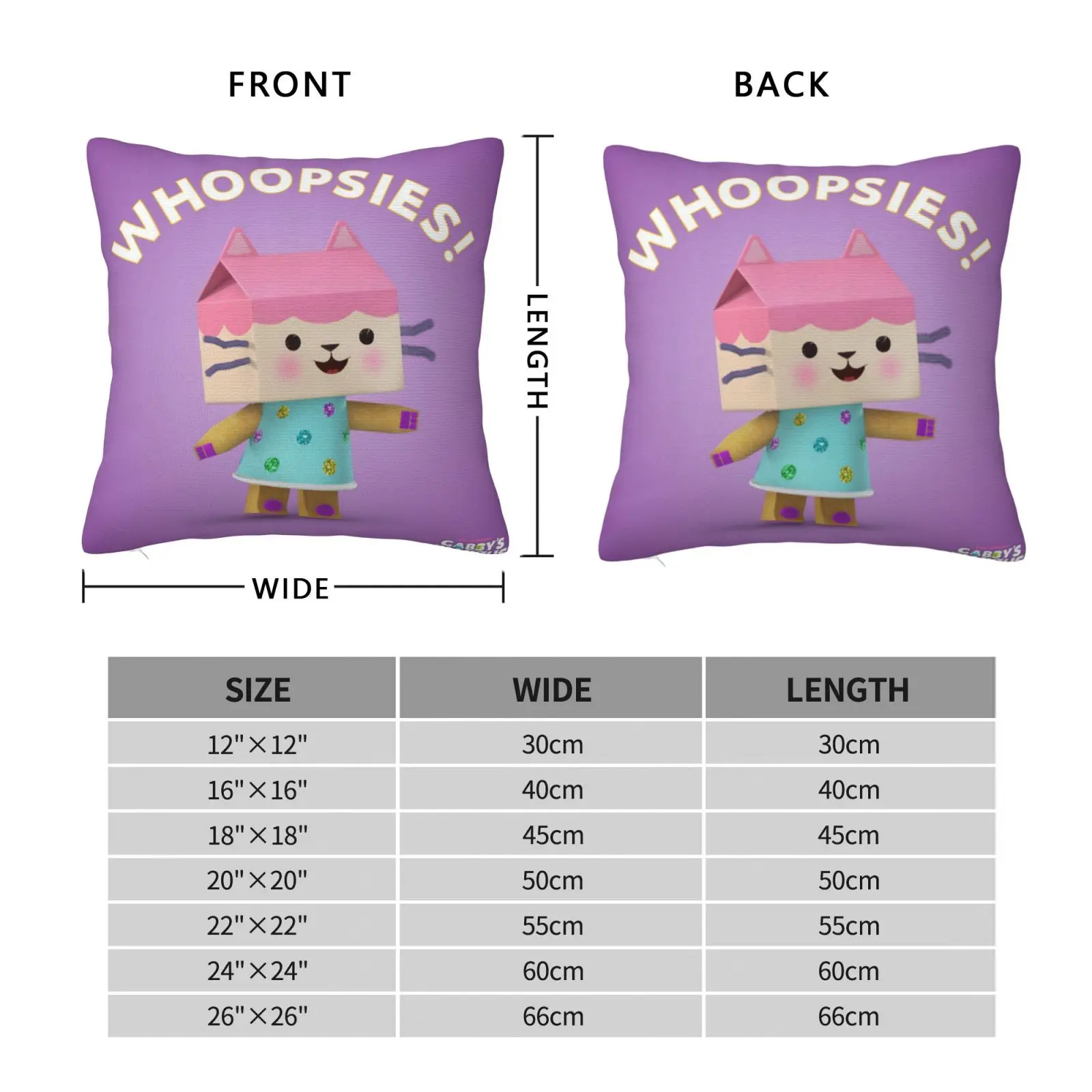 Чехол Gabbys для кукольного домика 6 дюймов летняя женская Подушка милые аксессуары