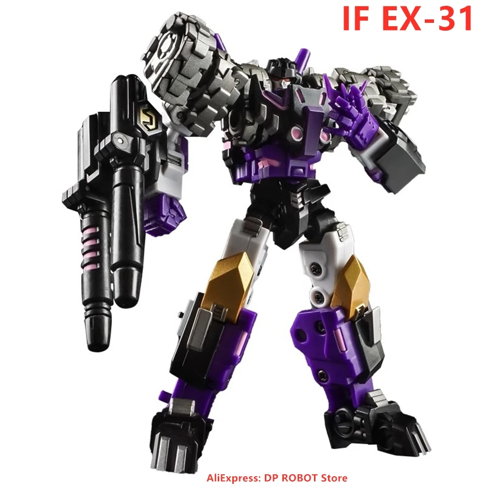 

[IN Stock] Transformation Ironfactory IF EX-31 EX31 DUBHE Tarn Standard Edition Action Figure Robot Toy With Box
