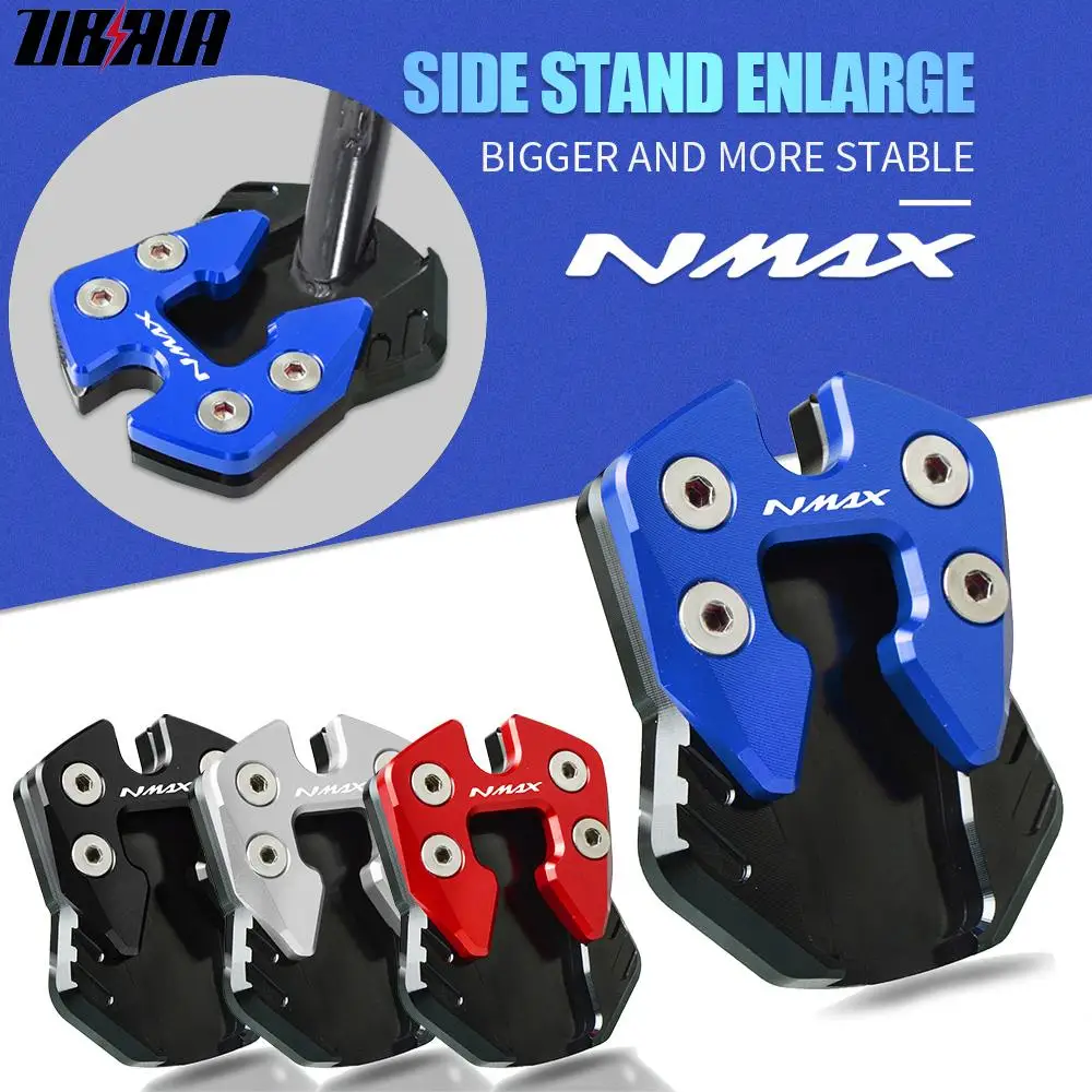 

Motorcycle Kickstand Foot Side Stand Enlarge Extension Pad FOR YAMAHA NMAX 155 125 NMAX155 NMAX125 2015 2016 2017 2018 2019