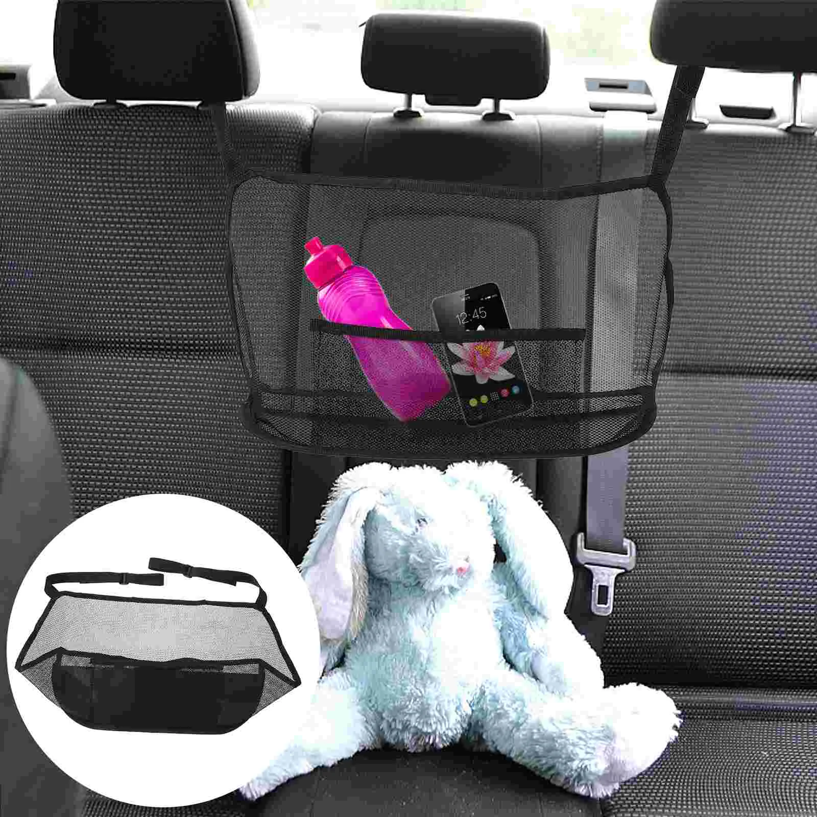 

Car Cargo Tissue Purse Holder Mesh Pocket Seats Paper Hand Towels Netting Pouch