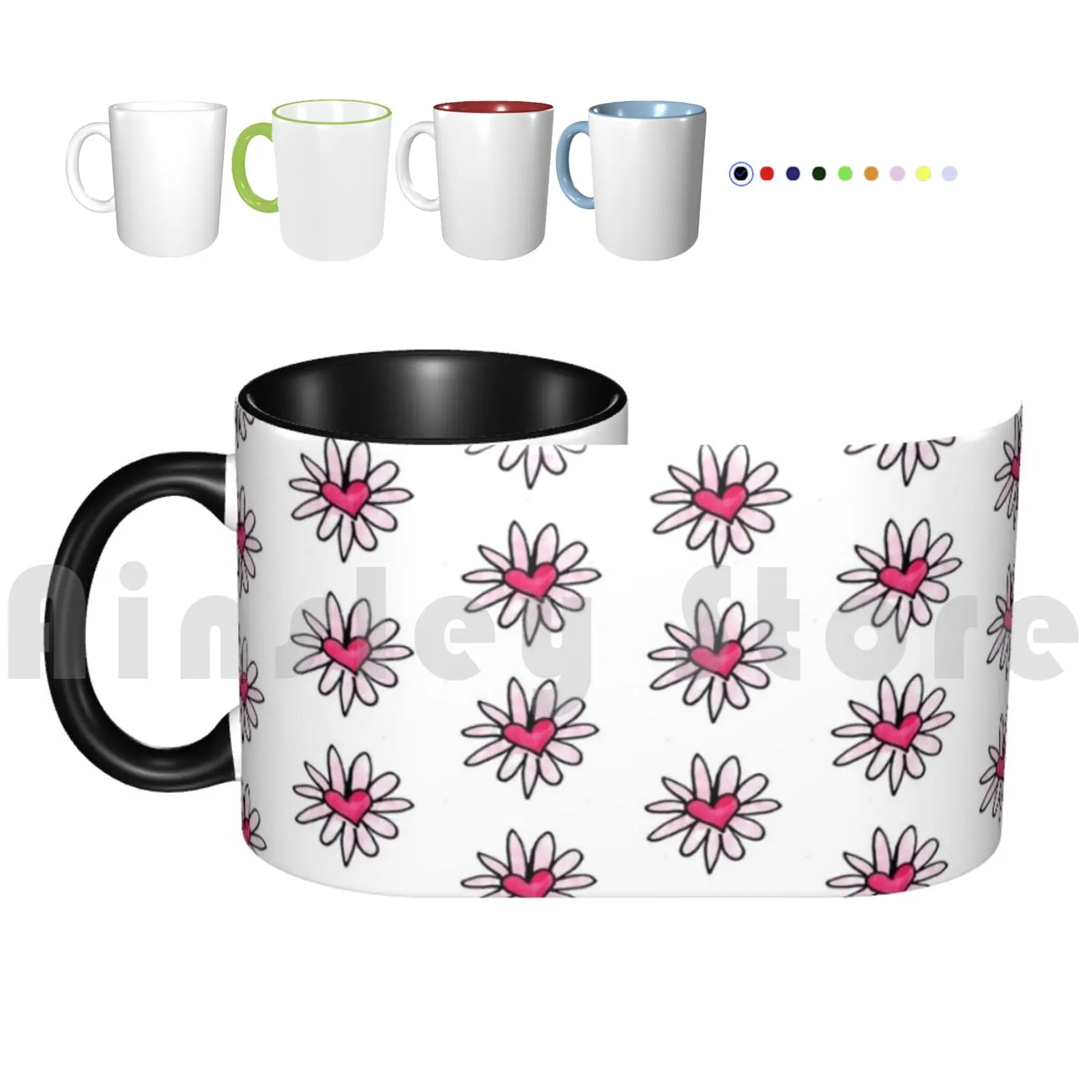 

Ручной рисунок сердце цветок Искусственные кружки 1658 Сердце цветок милое Сердце цветок бамблэйфуз