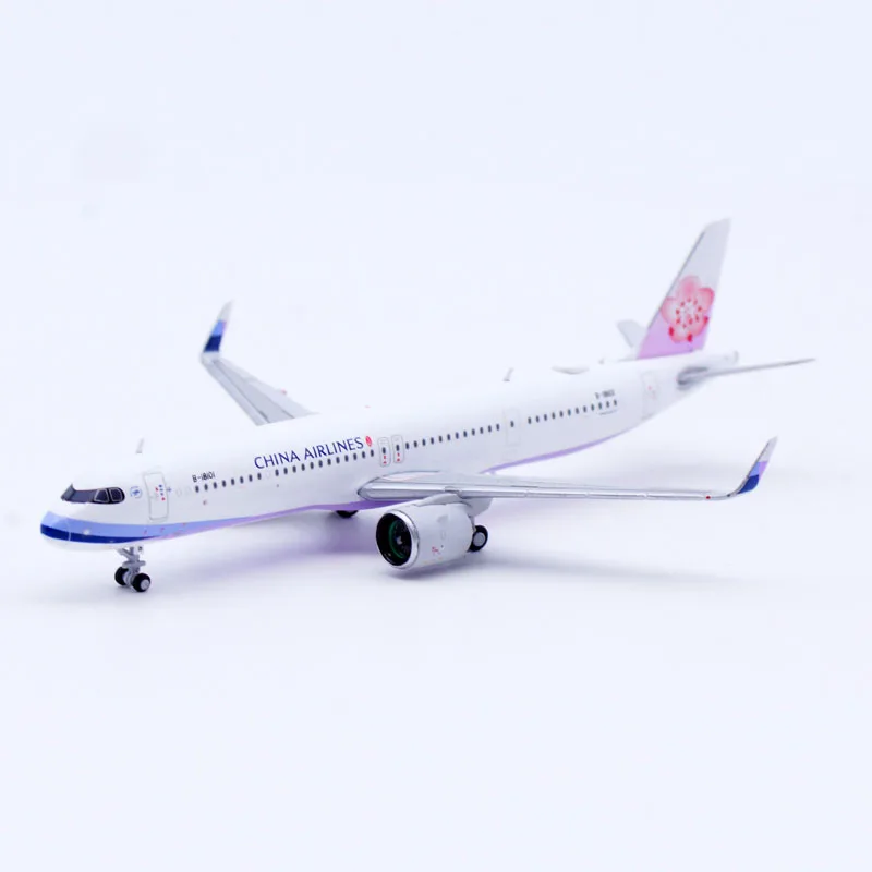 XX40035 Коллекционный самолет из сплава в подарок JC Wings 1:400 China Airlines SkyTeam Airbus A321NEO Литой