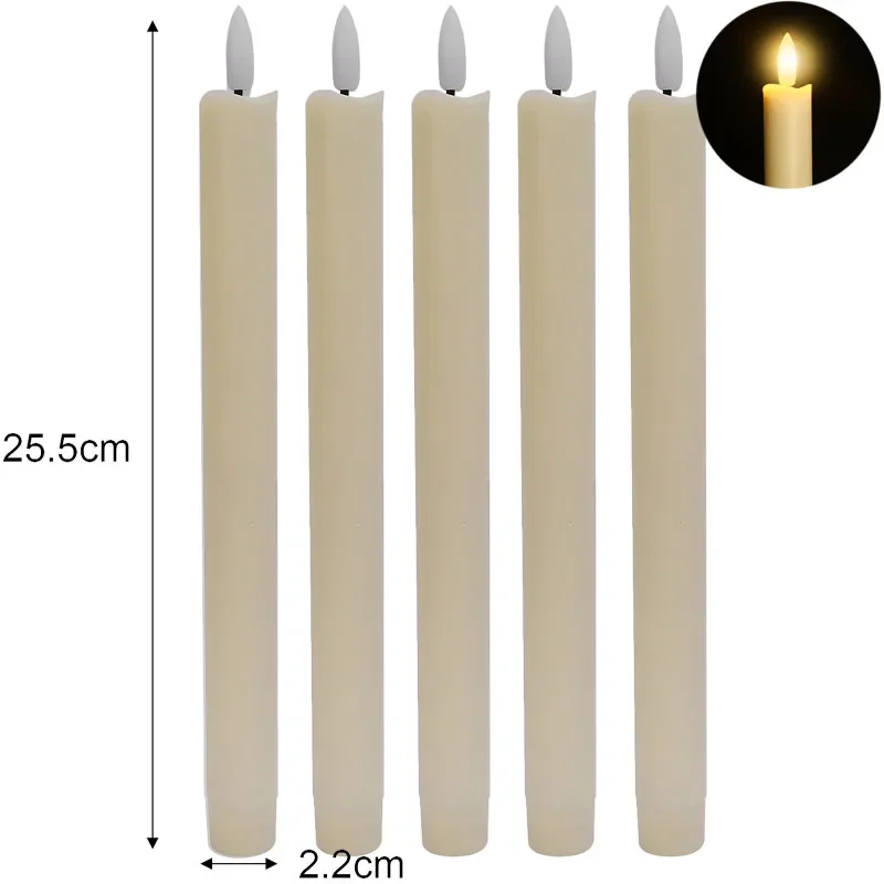 

Светодиодная свеча LISM, теплый свет