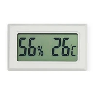 mini digital indoor thermometer sensor lcd humidity meter thermometer hygrometer gauge fridge convenient digital thermometer
