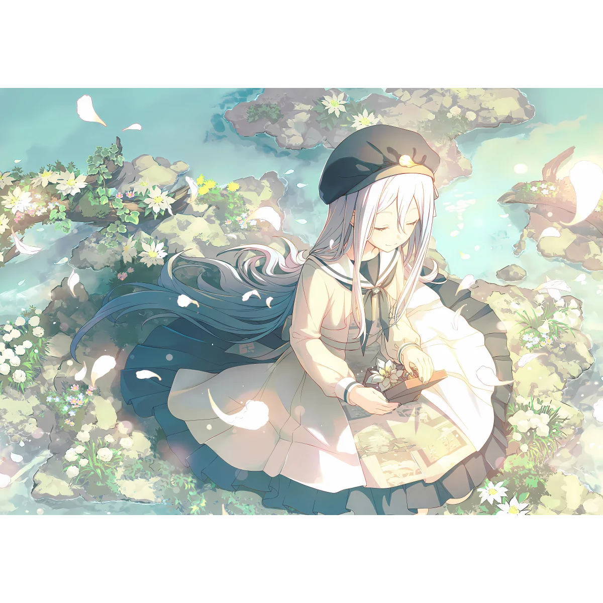 Аниме проект Sekai Yoizaki Kanade наклейки для ноутбука гитара милые мультяшные украшают