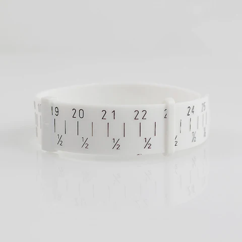Пластиковый измеритель размеров браслетов, регулируемый измеритель размеров браслетов, инструменты для изготовления ювелирных изделий, инструмент «сделай сам»