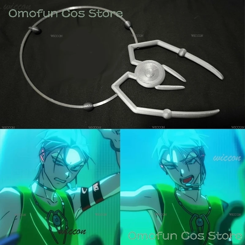 ALIEN STAGE круглая 7 Blink Gone Till ожерелье в одном стиле для косплея колье металлический
