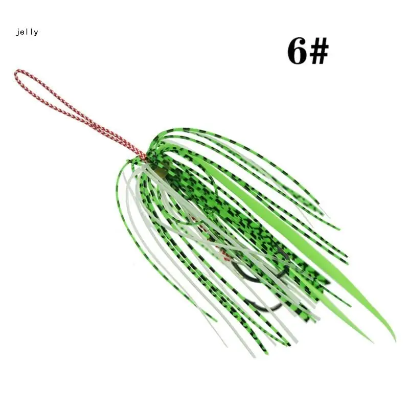 5 шт. сменный крючок для рыбалки набор крючков вертикальных приманок морской воды