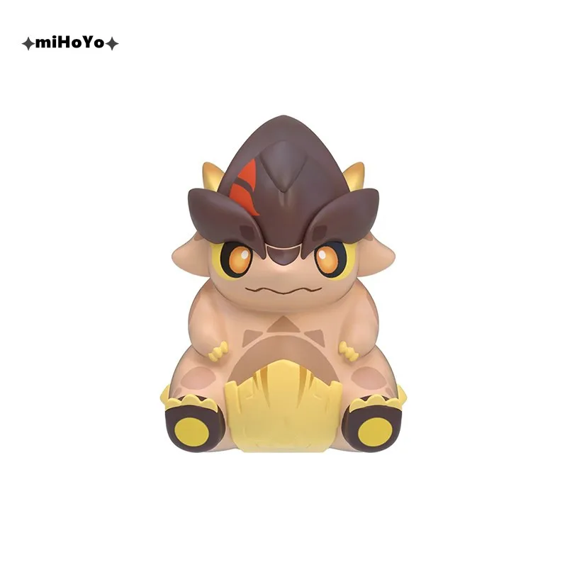 [Подлинная] miHoYo игра Genshin Impact Natlan Dragon Tepetlisauri мультяшные куклы аниме Loong ПВХ статуя