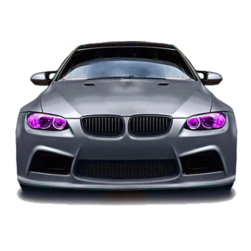

12*60inch Purple Car Smoke Headlight Fog Light Tint Film Vinyl Wrap High Quality And Durable Brand New Auto Parts