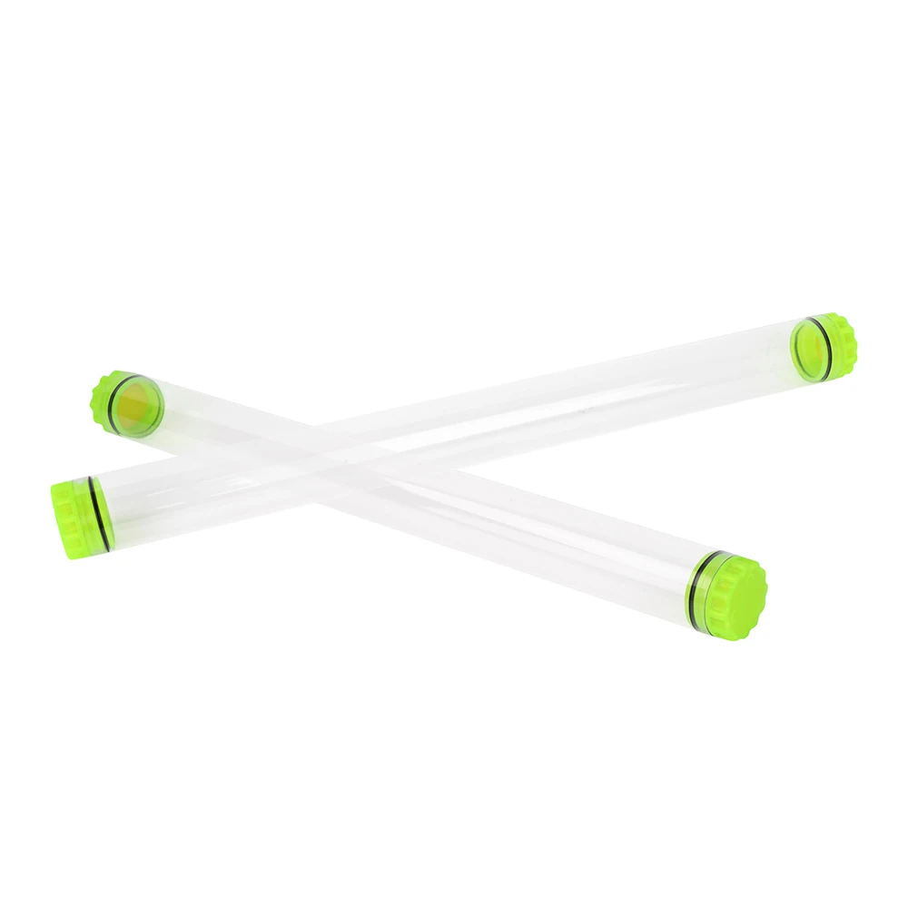 

1 piece of 40/50cm fishing float tube plastic buoy protection storage simple tube portable pipeline fishing tool fishing tackle