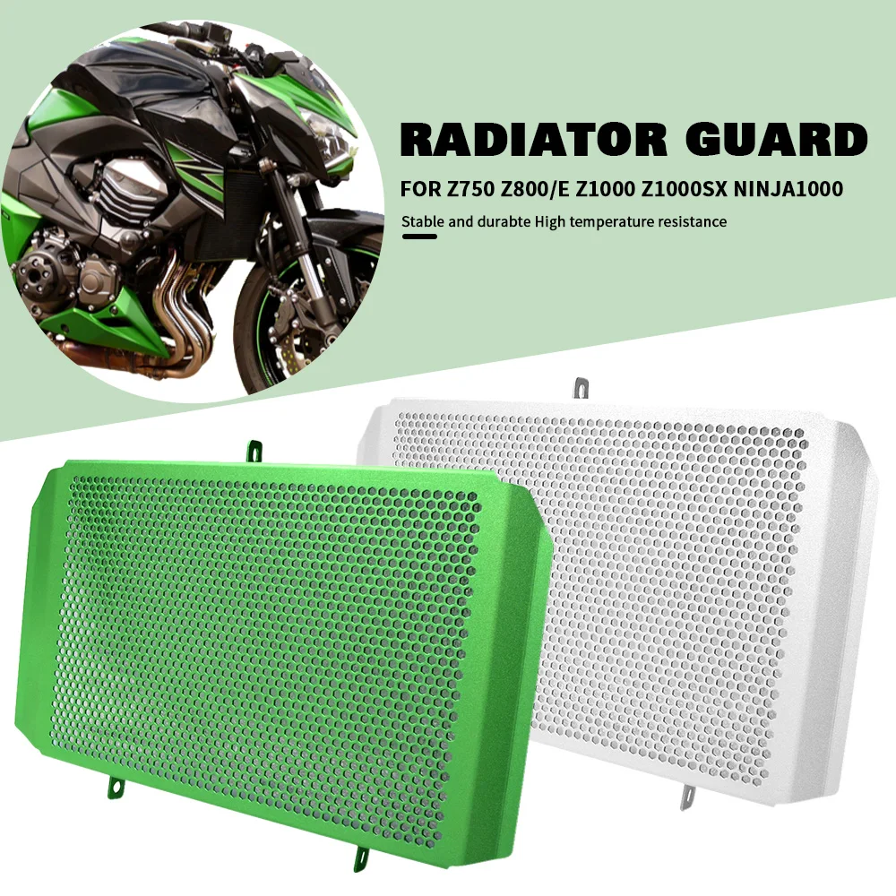 

Motorcycle Guard Stainless Steel Protection Protetor For KAWASAKI Z750 Z800 z800e Z1000 Z1000SX NINJA1000 Radiator Grille Cover