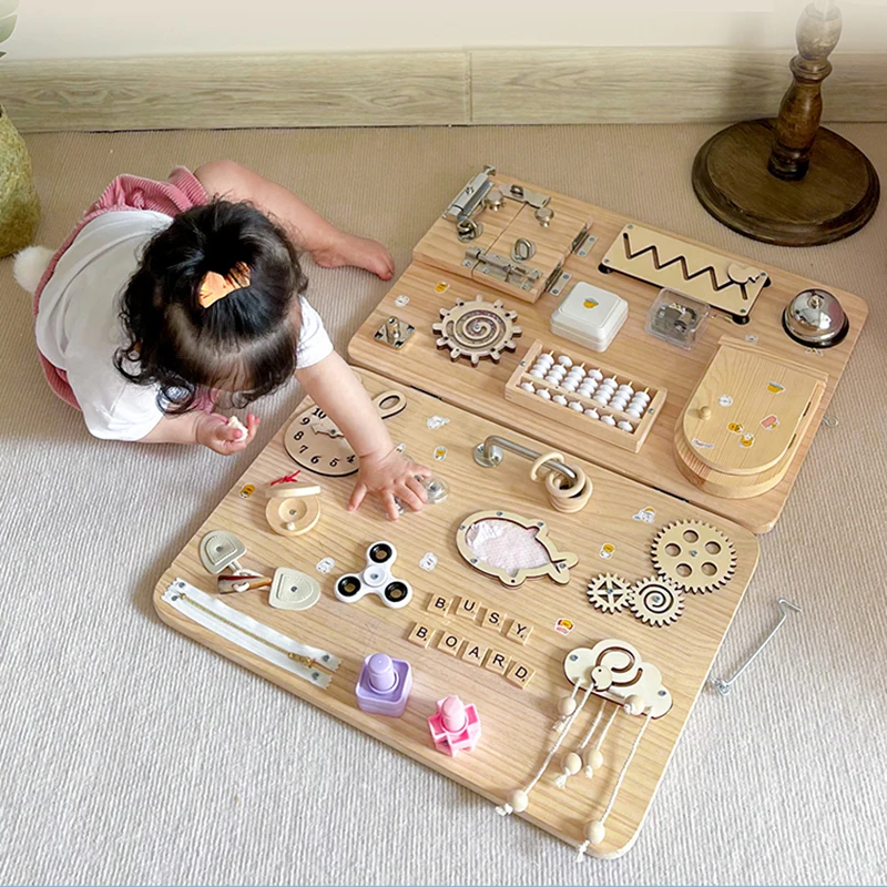 Детская Доска сделай сам аксессуары Монтессори для раннего обучения учебные