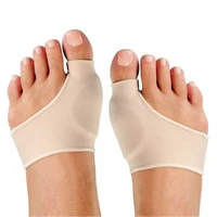 1pair bunion protector silicone gel sleeve hallux valgus corrector overlapping big toe orthopedic toe separator foot massage