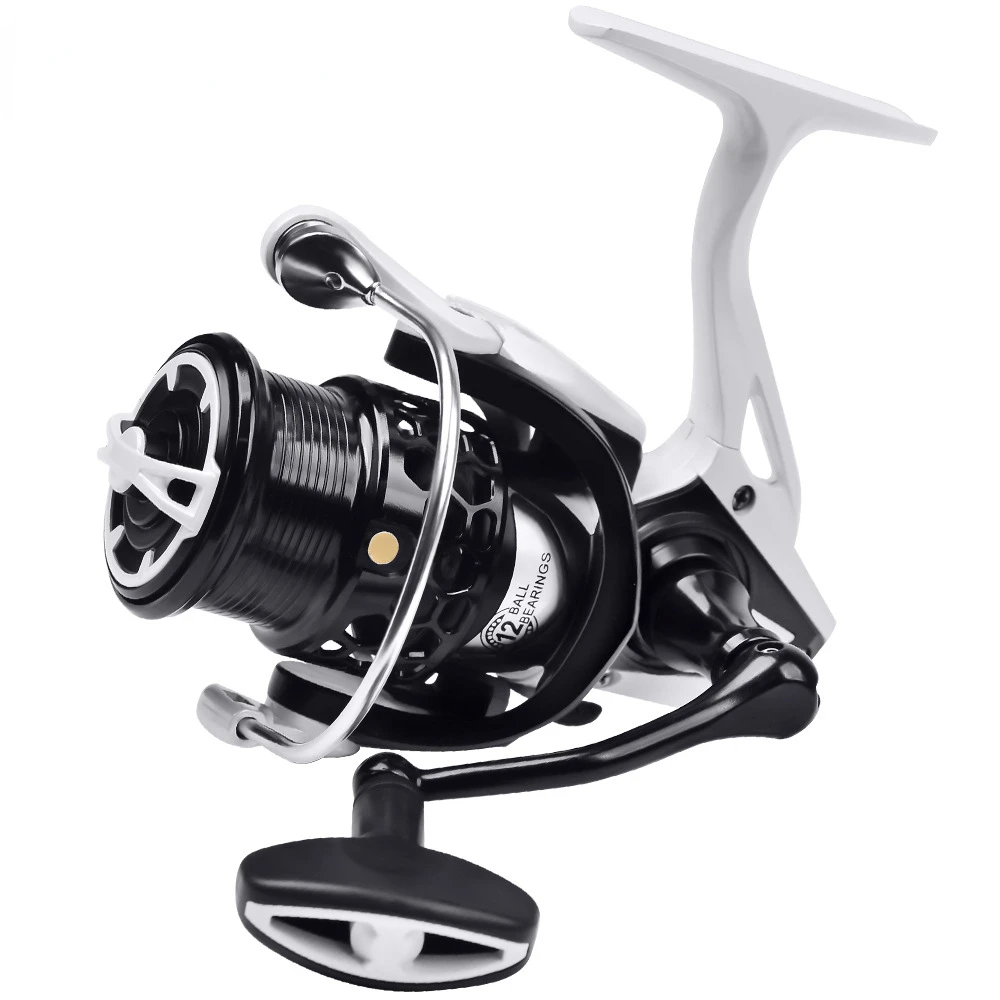 

Спиннинговая катушка серии 2500-3000, рыболовная катушка с дополнительной катушкой 5,5: 1, высокоскоростная левая и правая ручки, Рыболовная кату...