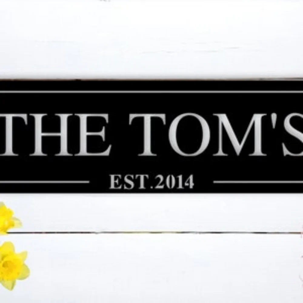 Металлическая именная табличка CIFBUY