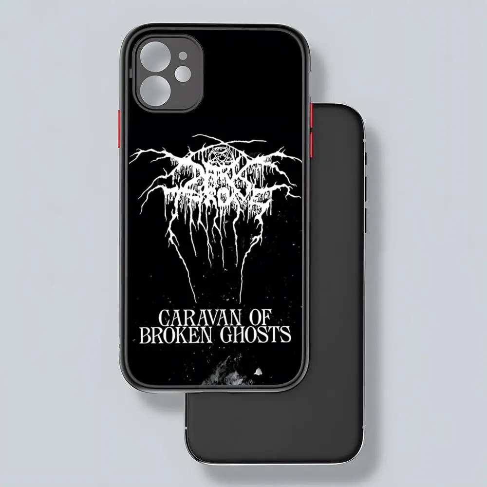 Чехол для телефона Heavy Metal Band D-Darkthrone матовая прозрачная задняя крышка iPhone 16 15 14 13 12