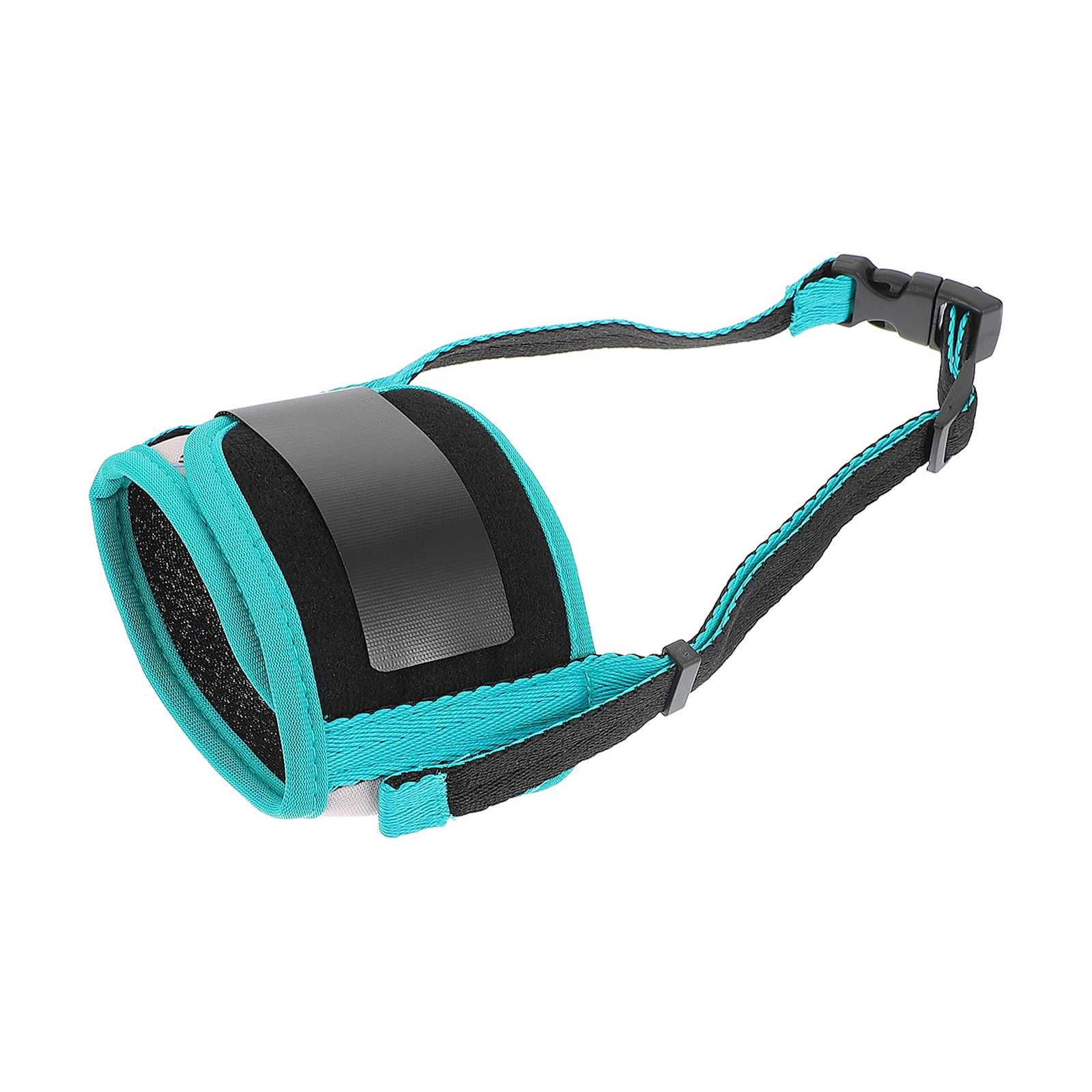 

Breathable Dog Muzzle Adjustable Printed Muzzle Polyester Chewing Muzzle